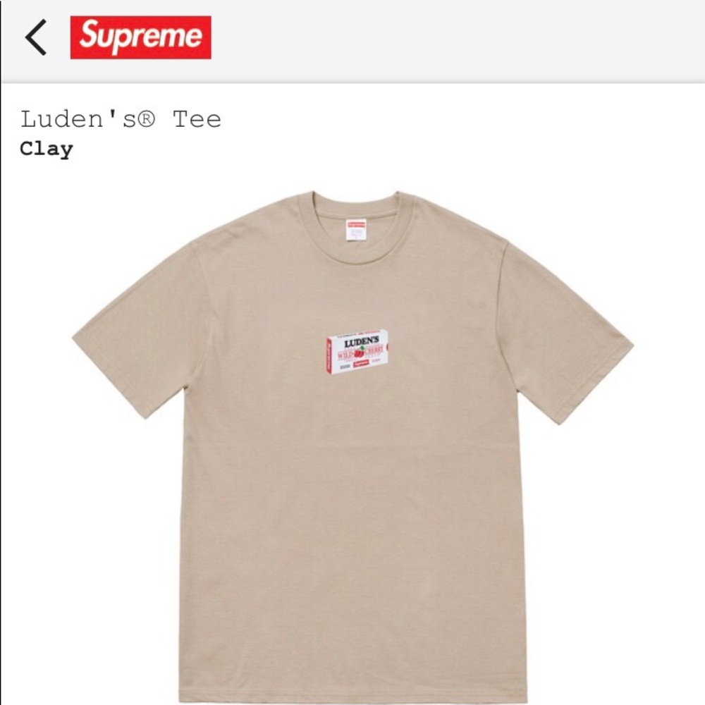 Supreme x Luden's Tee